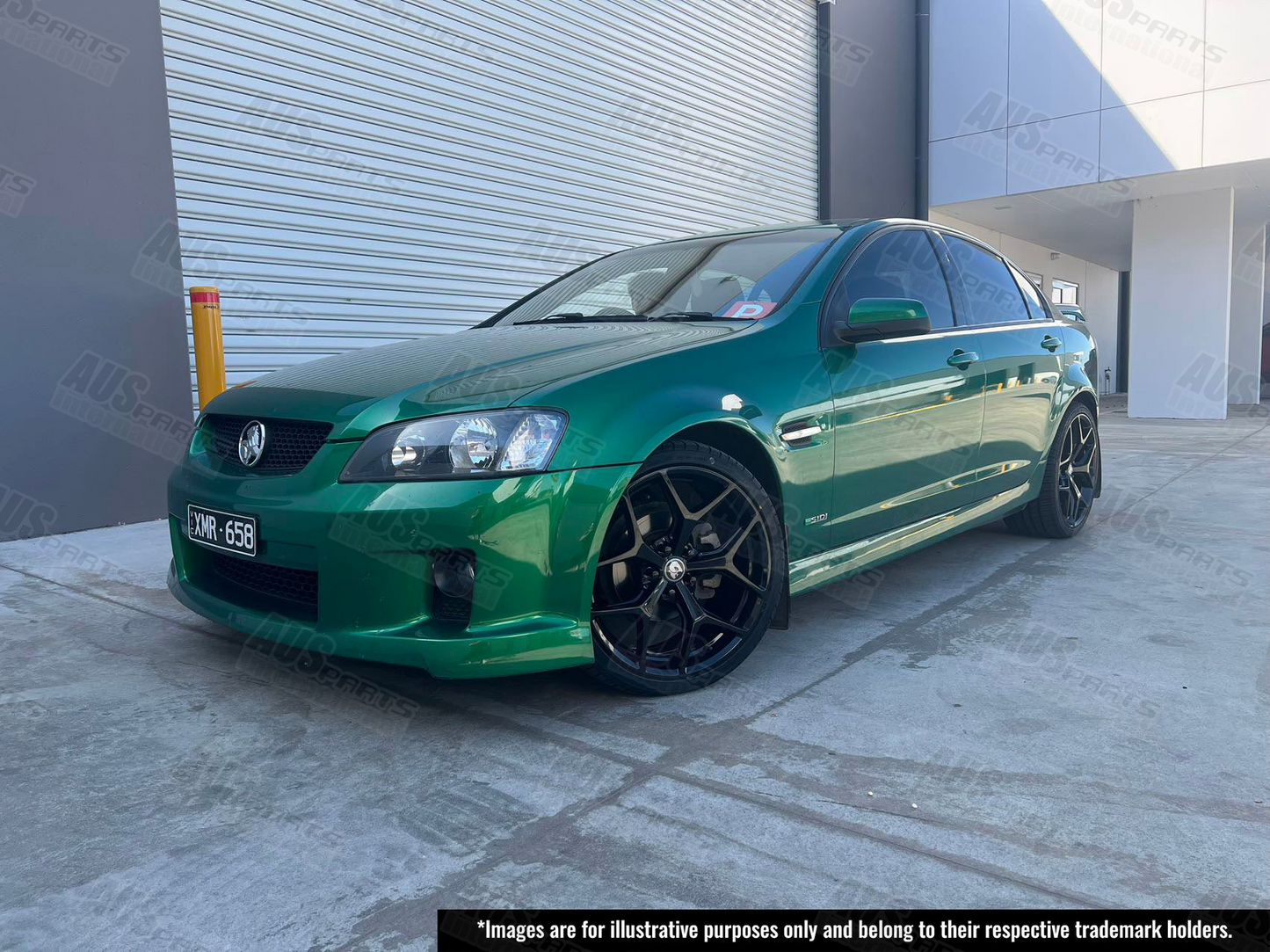 HSV GTSR Staggered 20" Wheel SET Gloss Black NEW