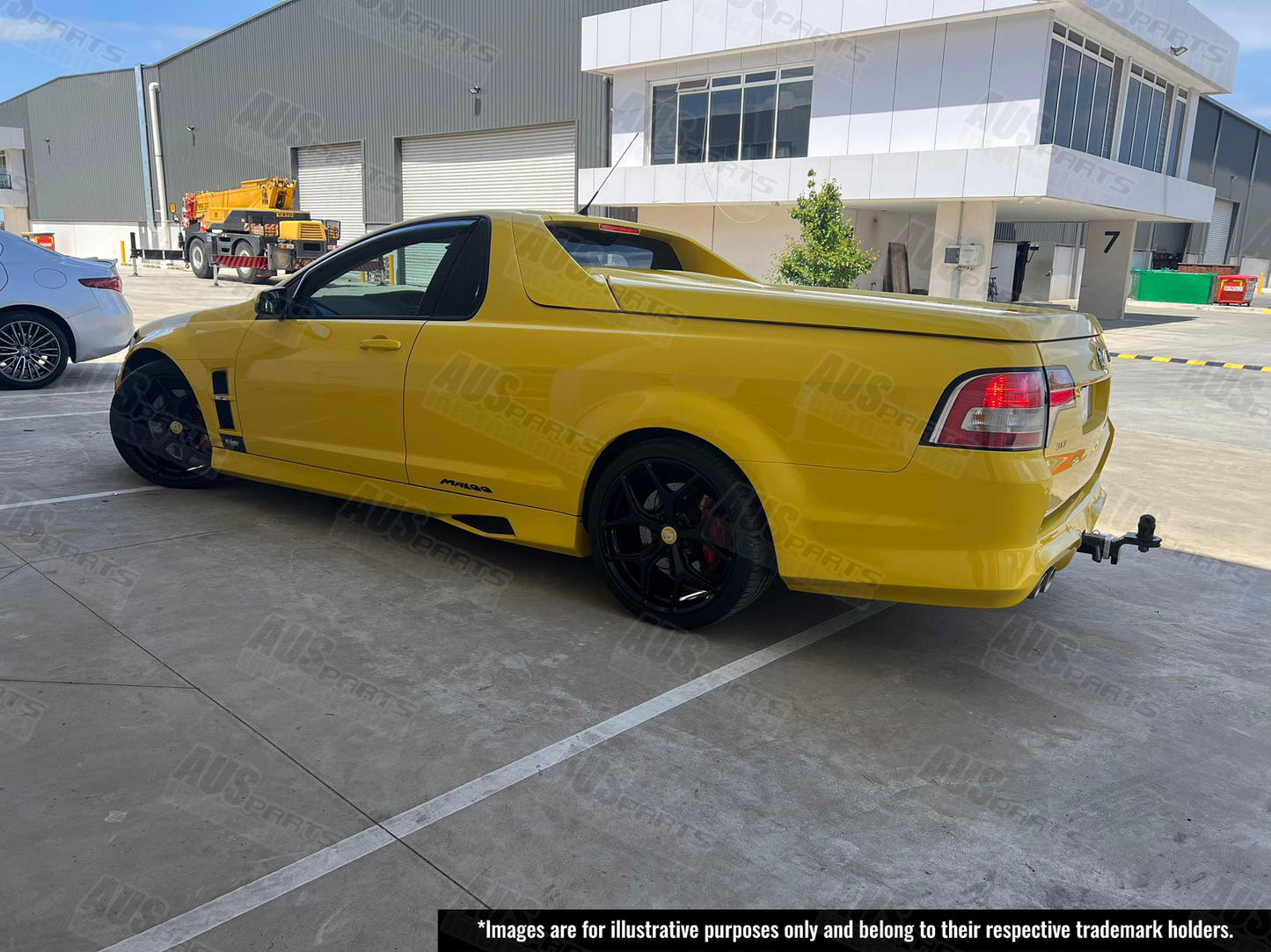 HSV GTSR Staggered 20" Wheel SET Gloss Black NEW