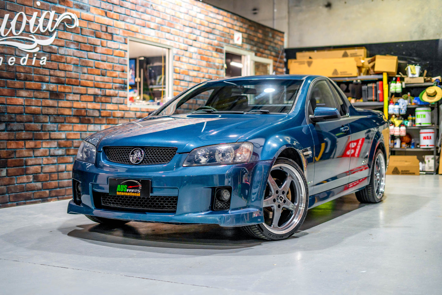 2010 Holden VE SS Ute Karma Blue
