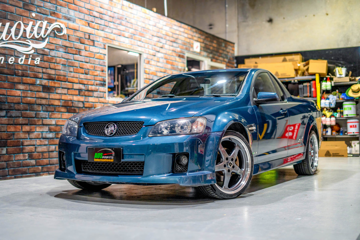 2010 Holden VE SS Ute Karma Blue