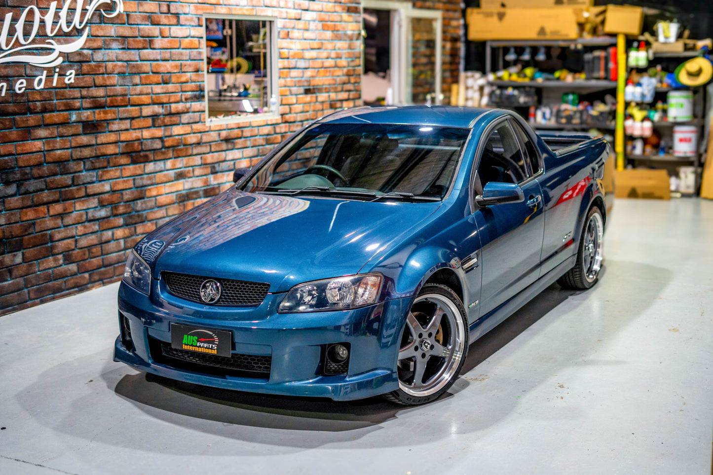 2010 Holden VE SS Ute Karma Blue