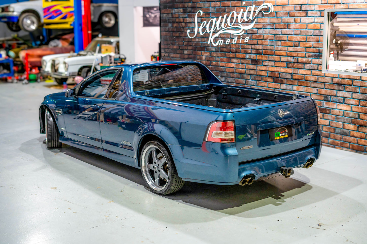 2010 Holden VE SS Ute Karma Blue