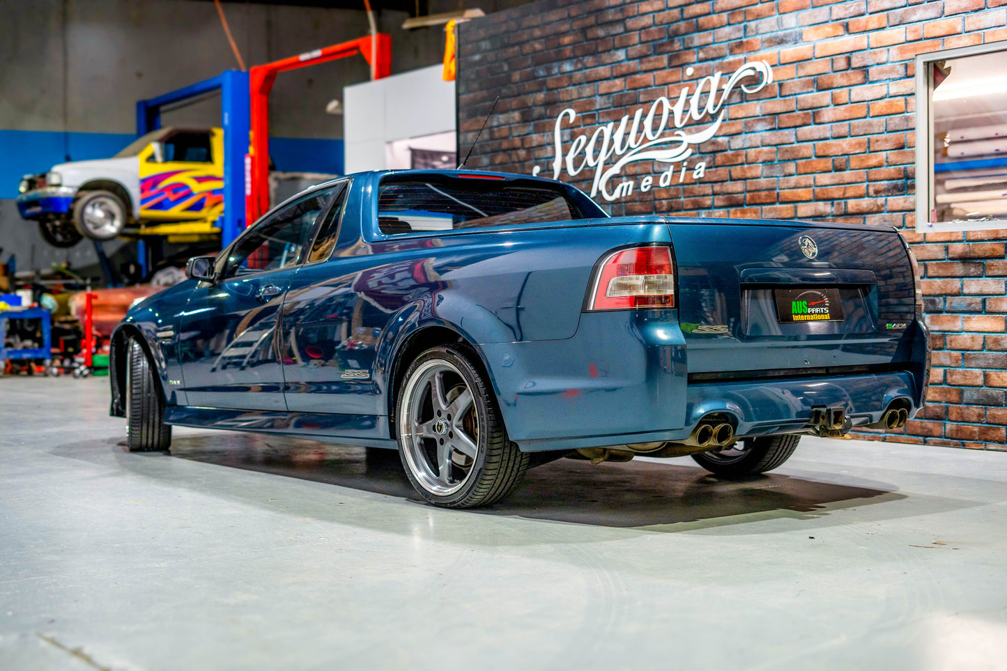 2010 Holden VE SS Ute Karma Blue