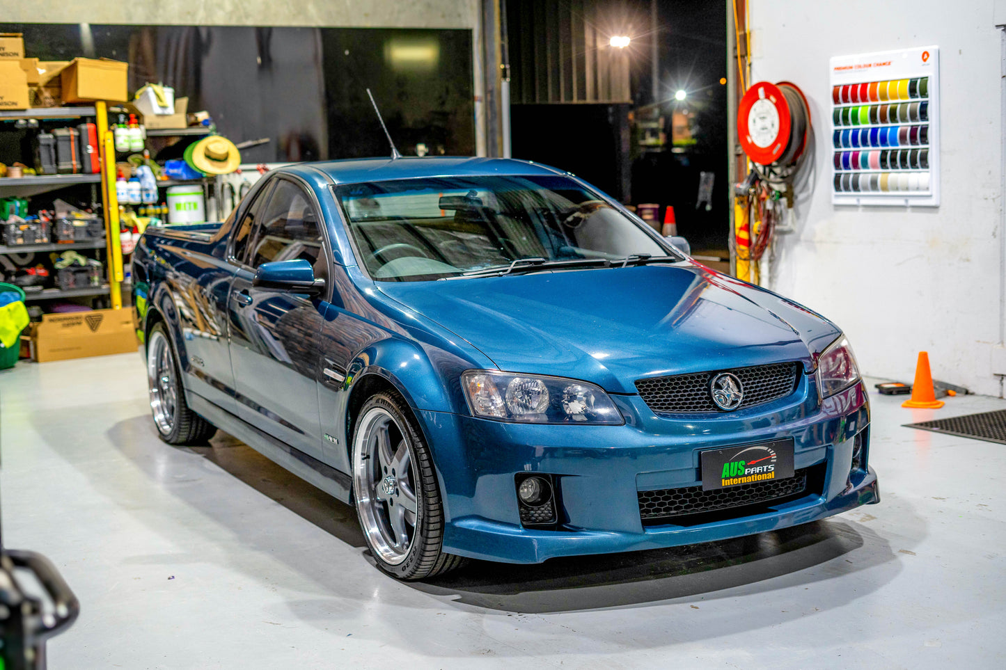 2010 Holden VE SS Ute Karma Blue
