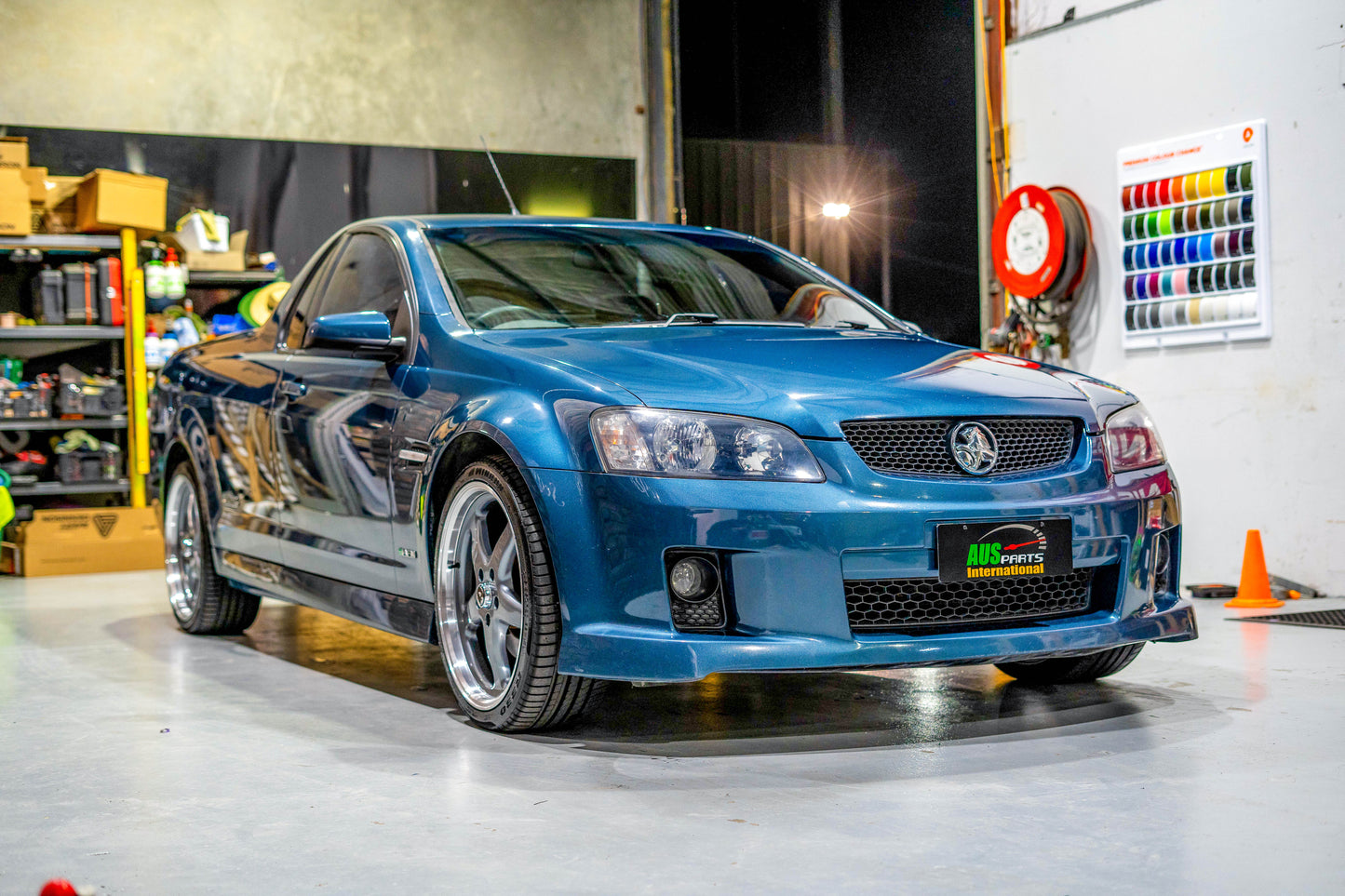 2010 Holden VE SS Ute Karma Blue