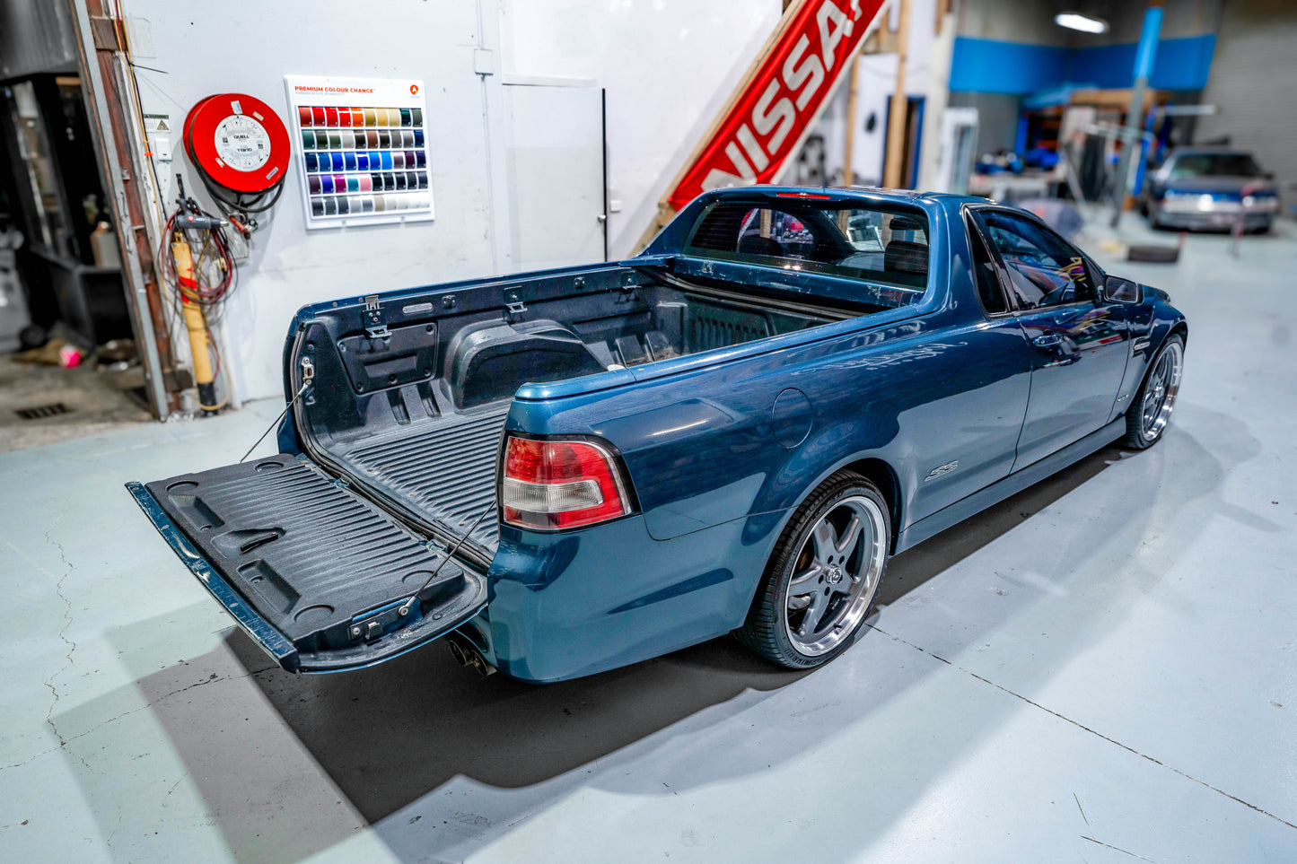 2010 Holden VE SS Ute Karma Blue