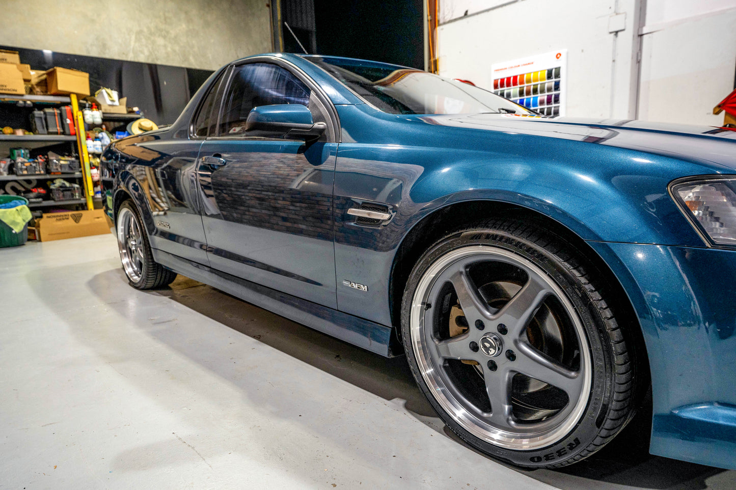 2010 Holden VE SS Ute Karma Blue