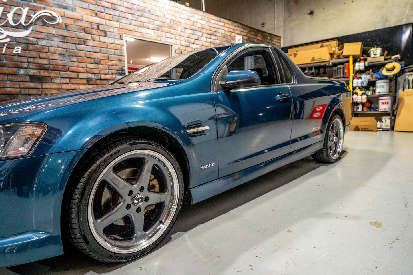2010 Holden VE SS Ute Karma Blue
