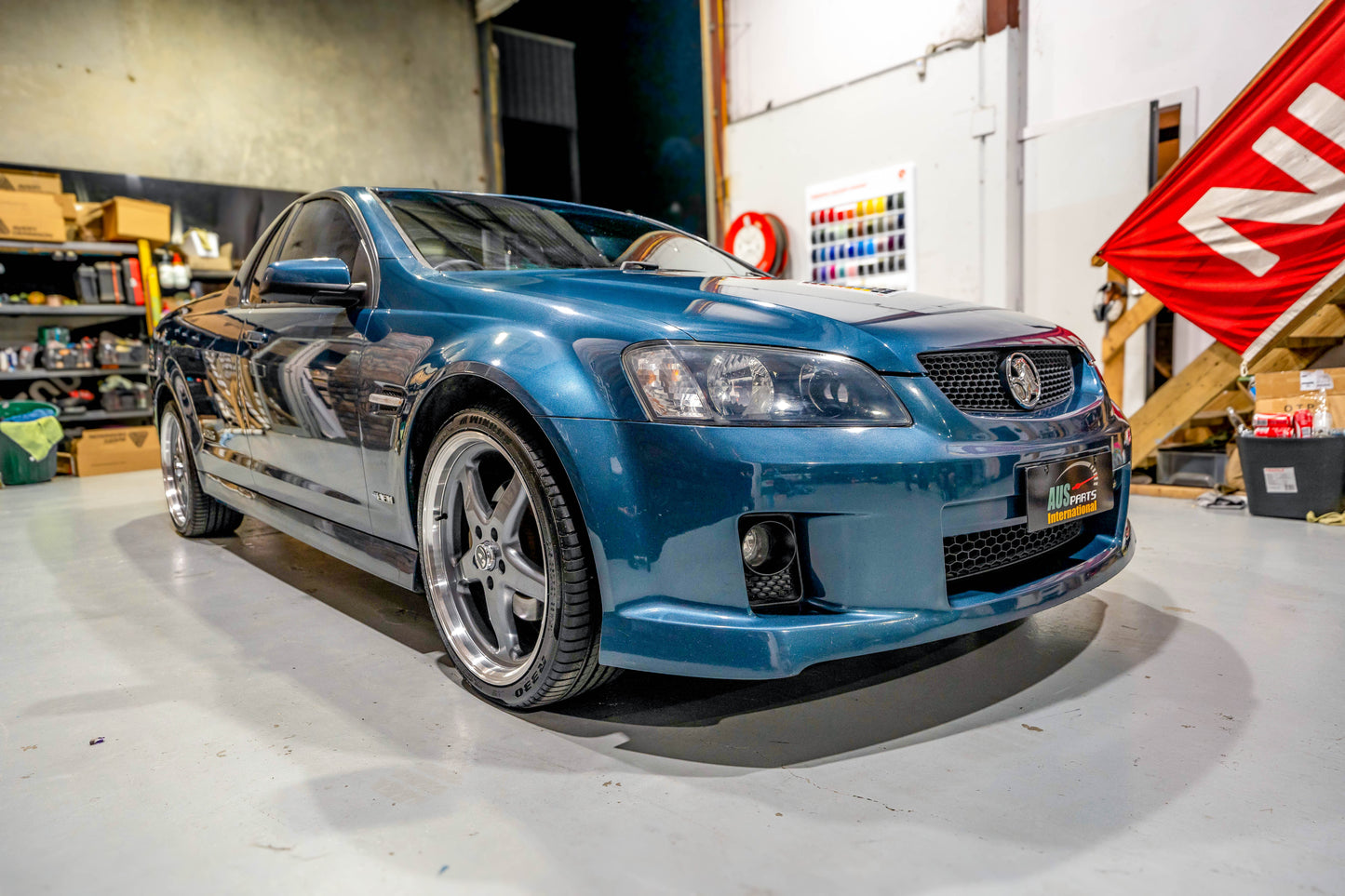 2010 Holden VE SS Ute Karma Blue