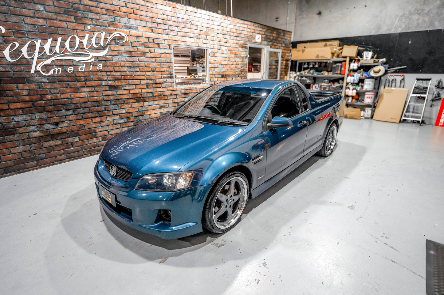2010 Holden VE SS Ute Karma Blue