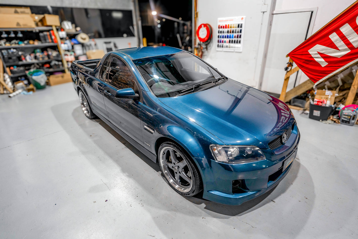 2010 Holden VE SS Ute Karma Blue