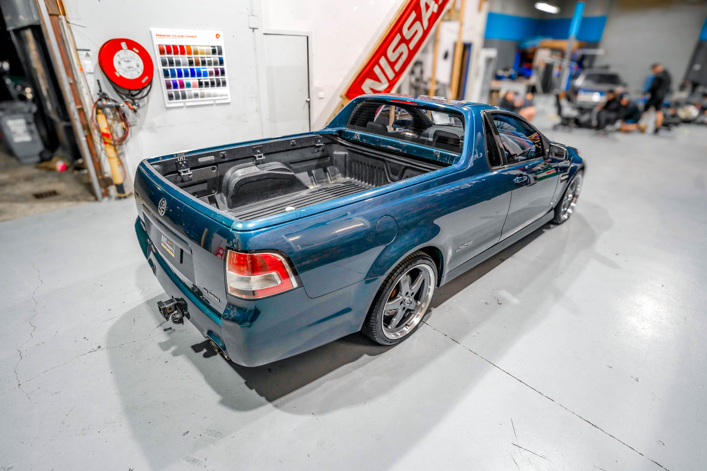 2010 Holden VE SS Ute Karma Blue