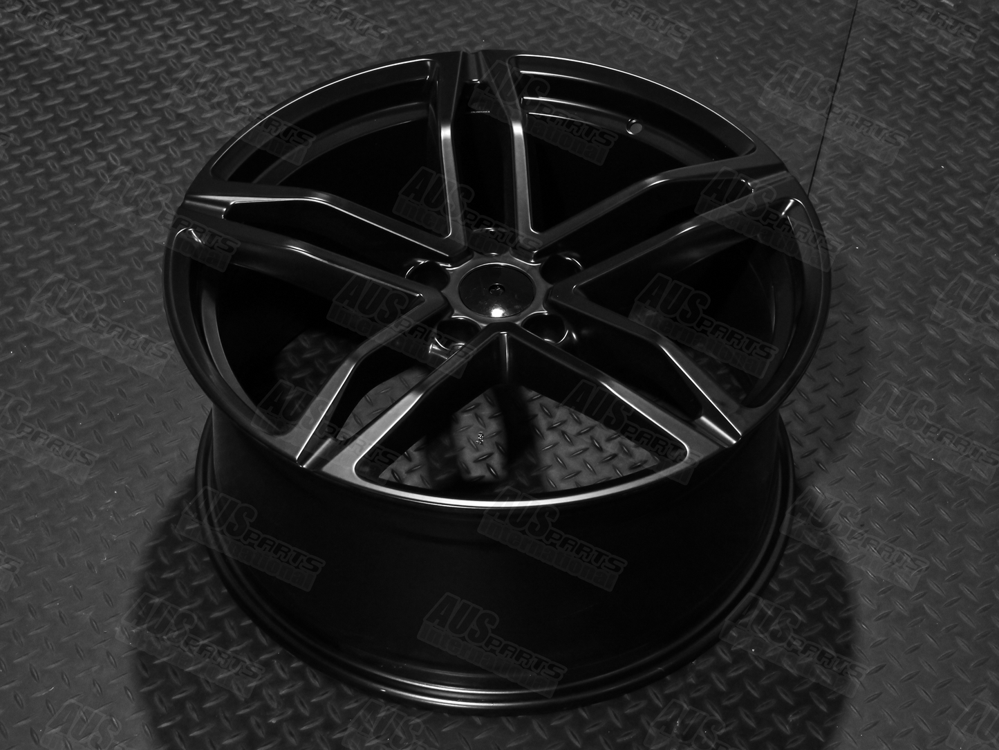 Rimfire 20" Staggered Wheel SET Gloss Black NEW