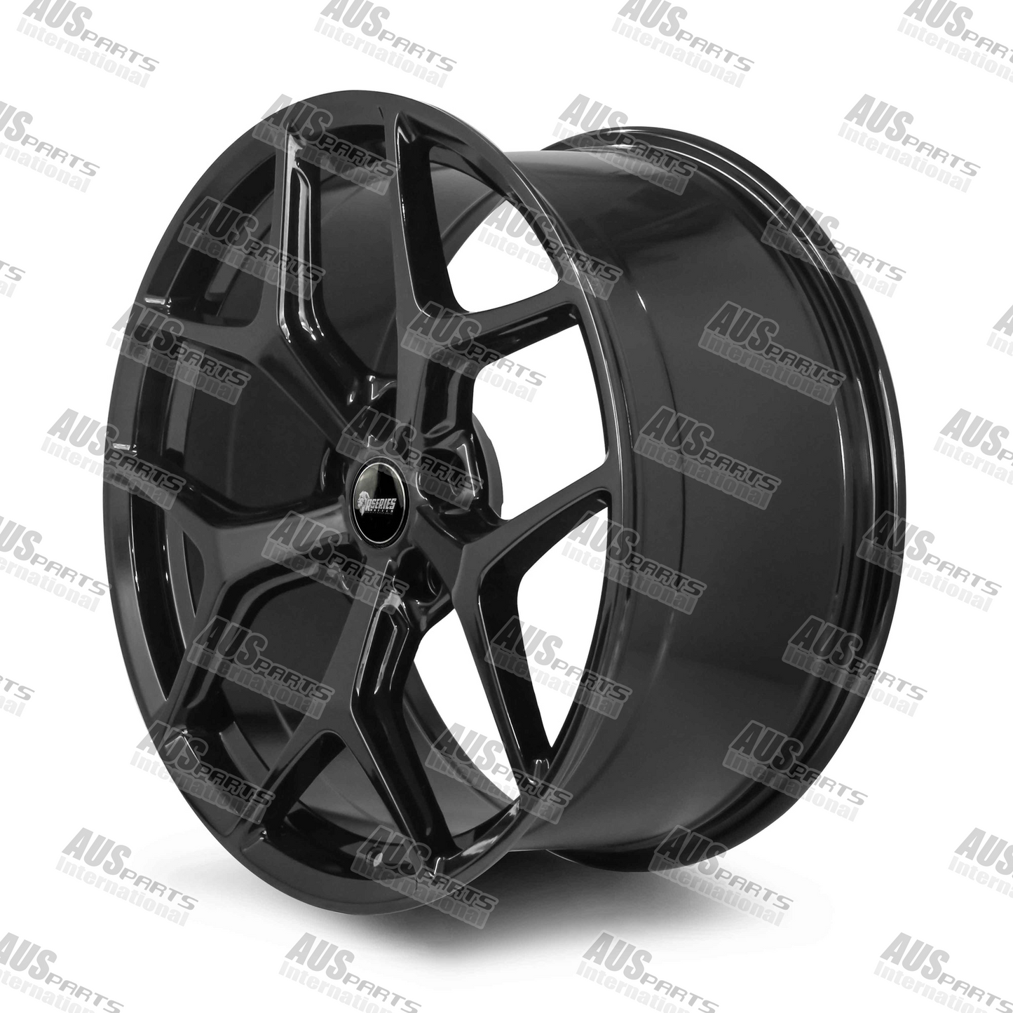 HSV GTSR Staggered 20" Wheel SET Gloss Black NEW