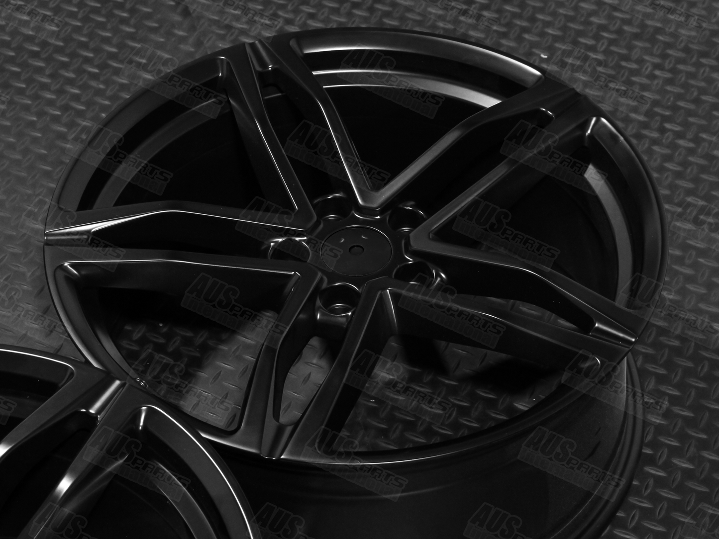 Rimfire 20" Staggered Wheel SET Gloss Black NEW