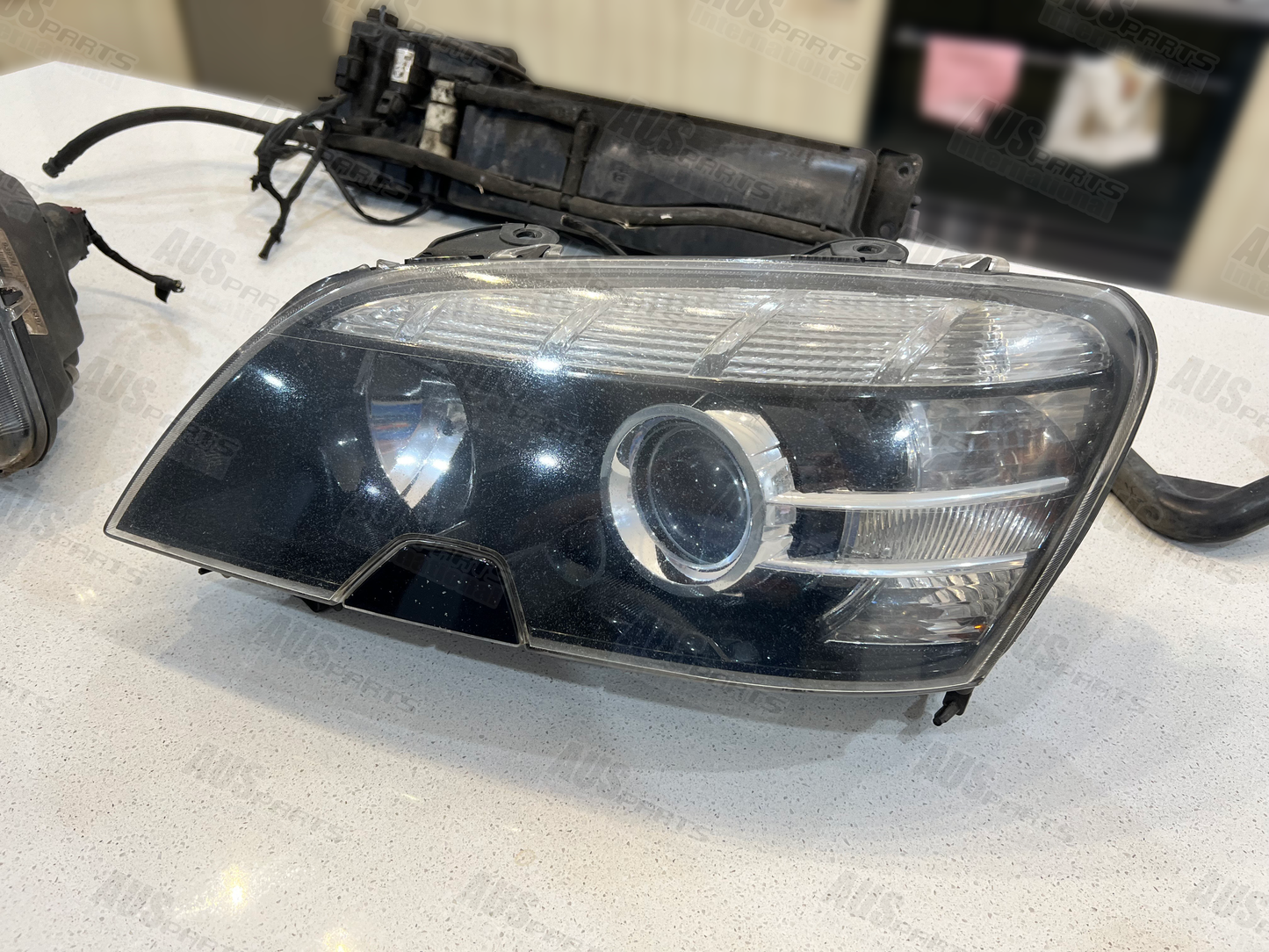 Holden WN Caprice Bi-Xenon Projector Headlights with washer tank USED