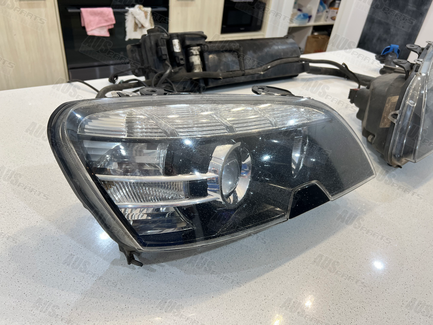 Holden WN Caprice Bi-Xenon Projector Headlights with washer tank USED