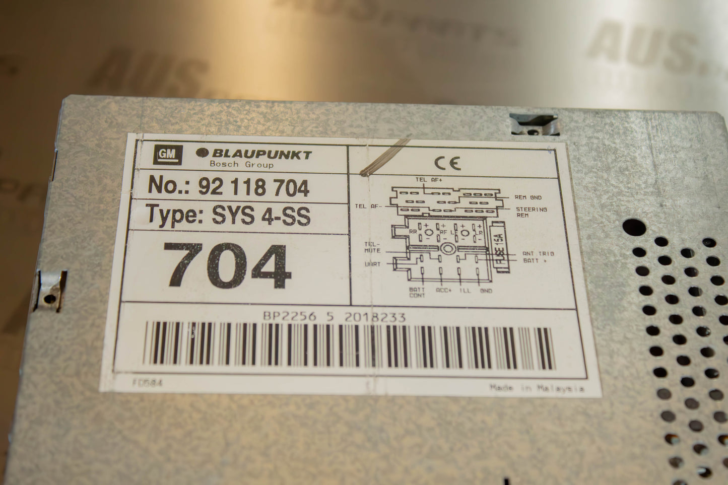 Holden VY/VZ & Pontiac GTO 6-Stacker Headunit OEM Facotry CD Radio USED