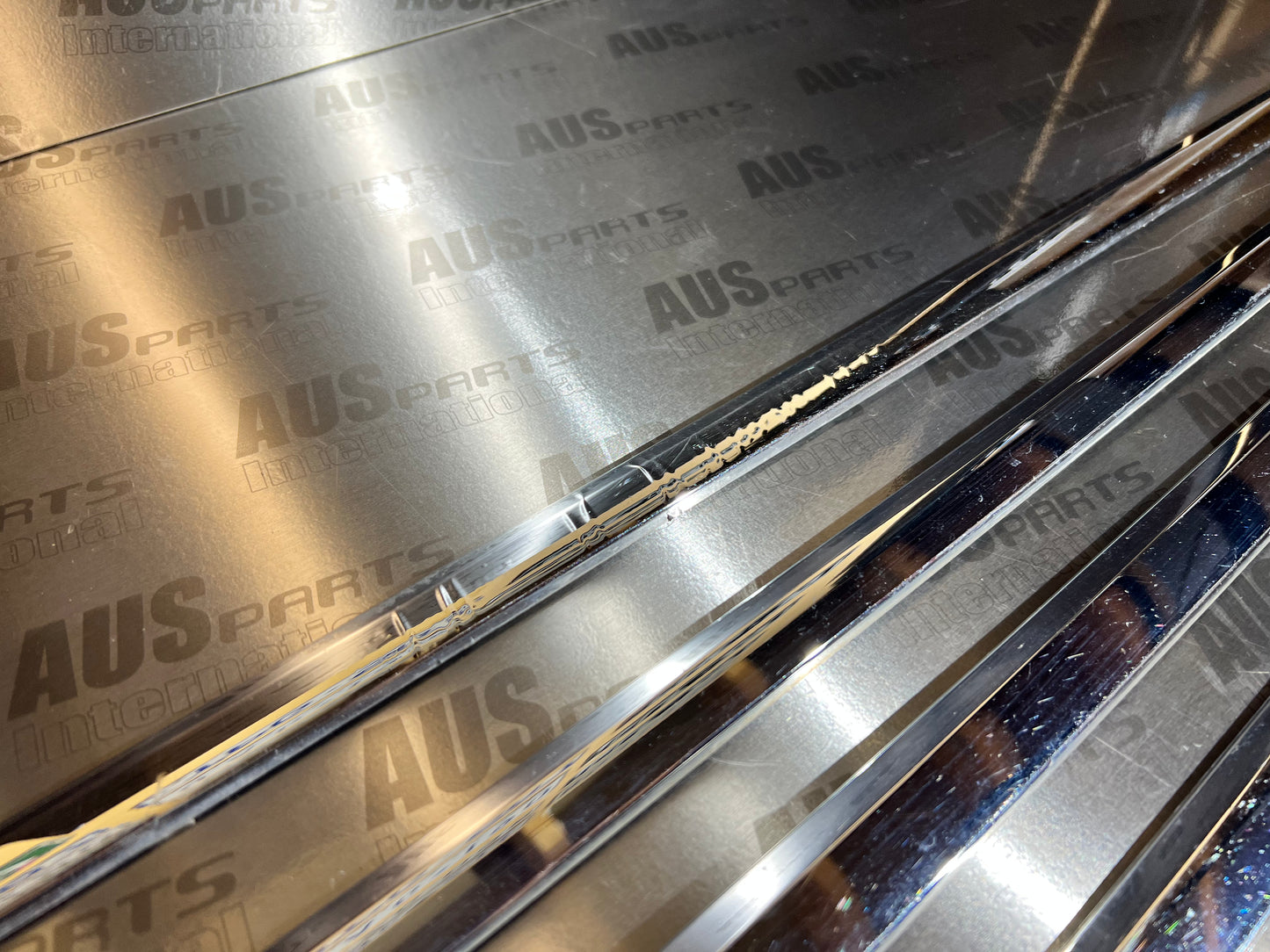 Holden Caprice lower chrome door mould set USED