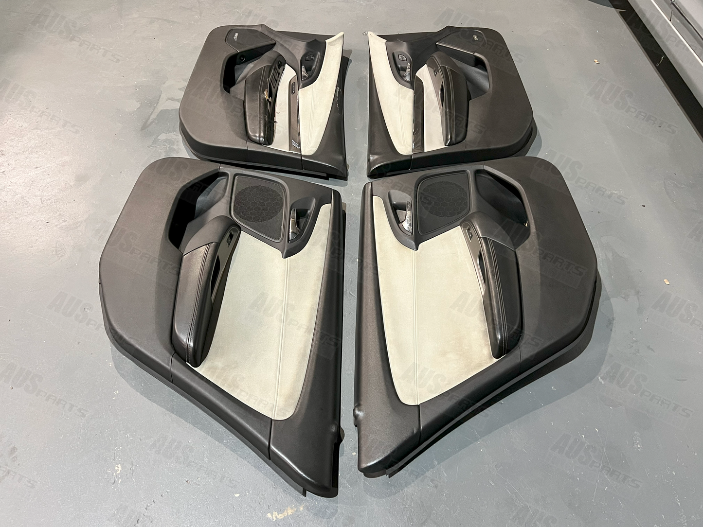 Holden WN Caprice Leather & Alcantara door card set USED