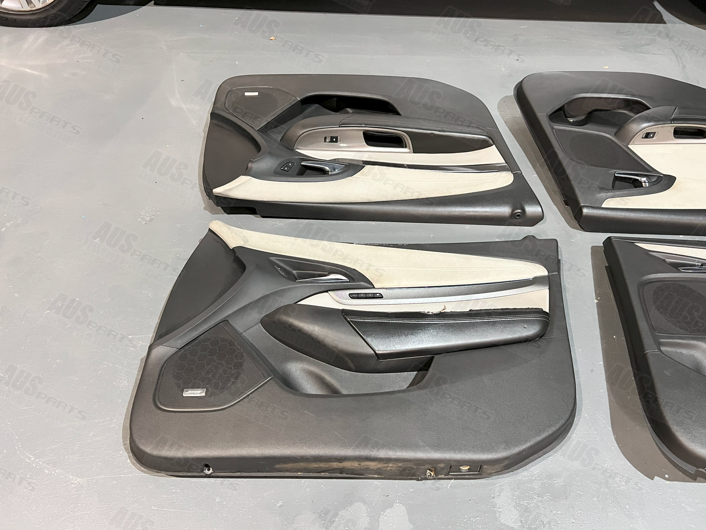 Holden WN Caprice Leather & Alcantara door card set USED