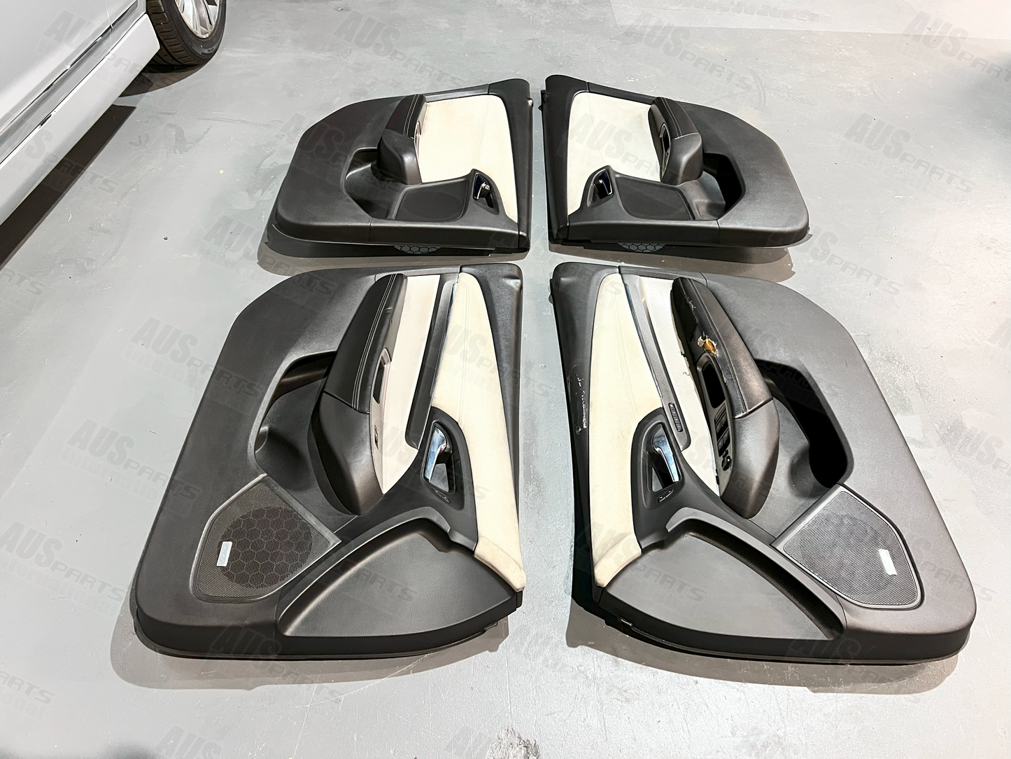 Holden WN Caprice Leather & Alcantara door card set USED