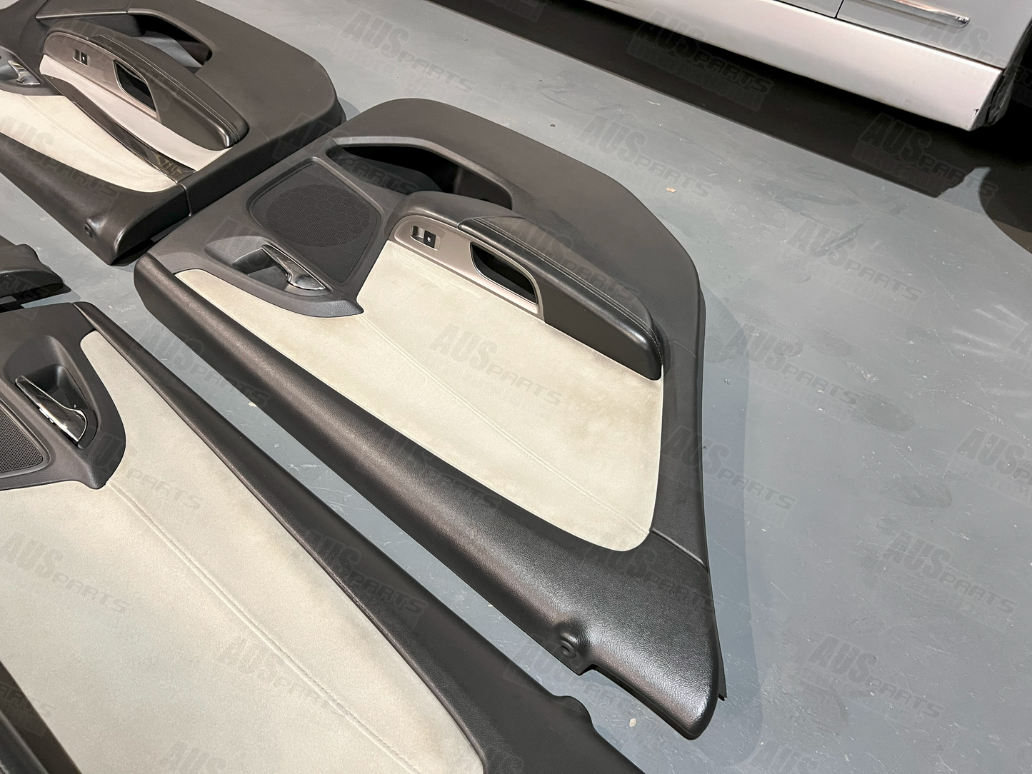 Holden WN Caprice Leather & Alcantara door card set USED