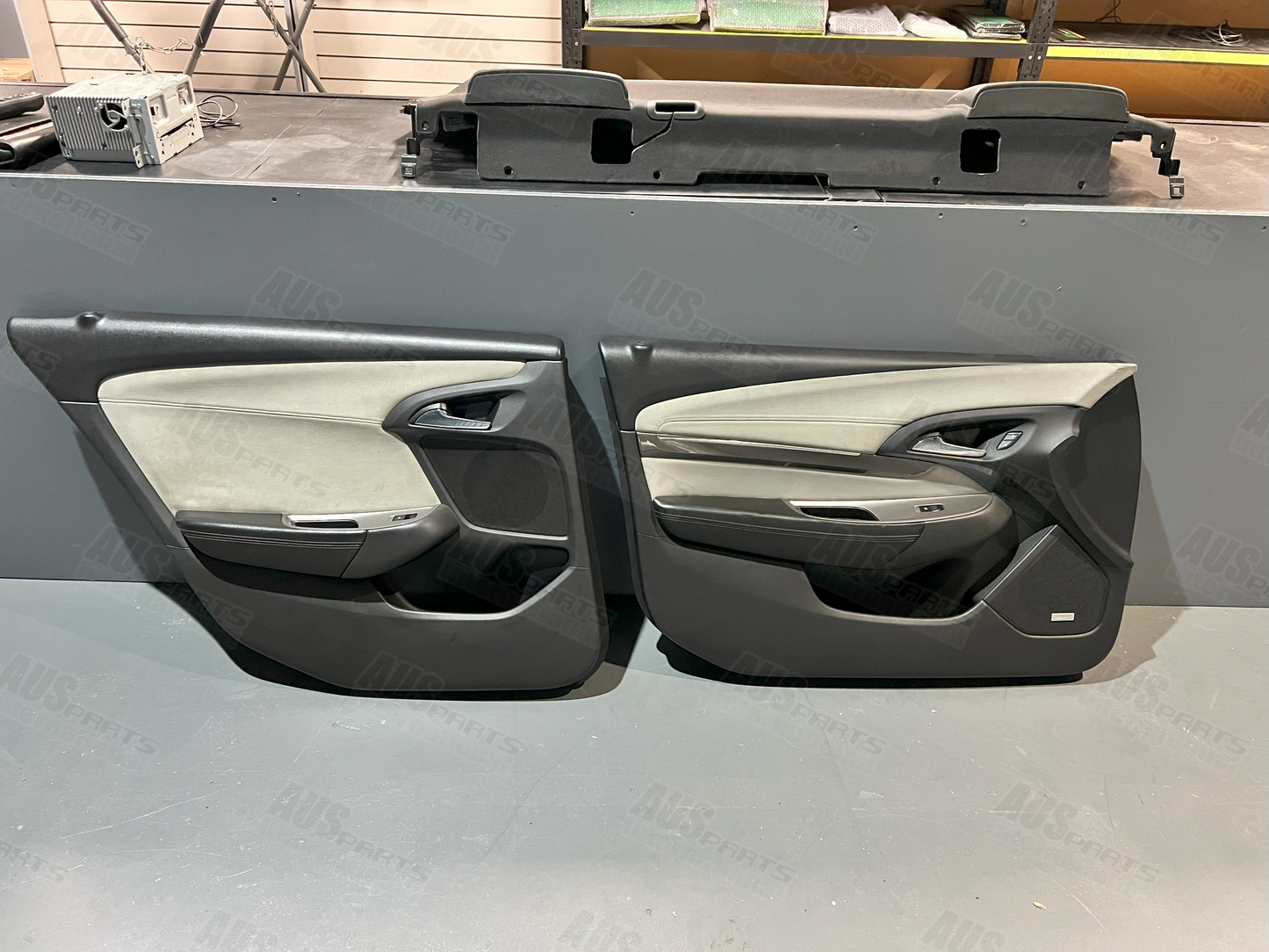 Holden WN Caprice Leather & Alcantara door card set USED
