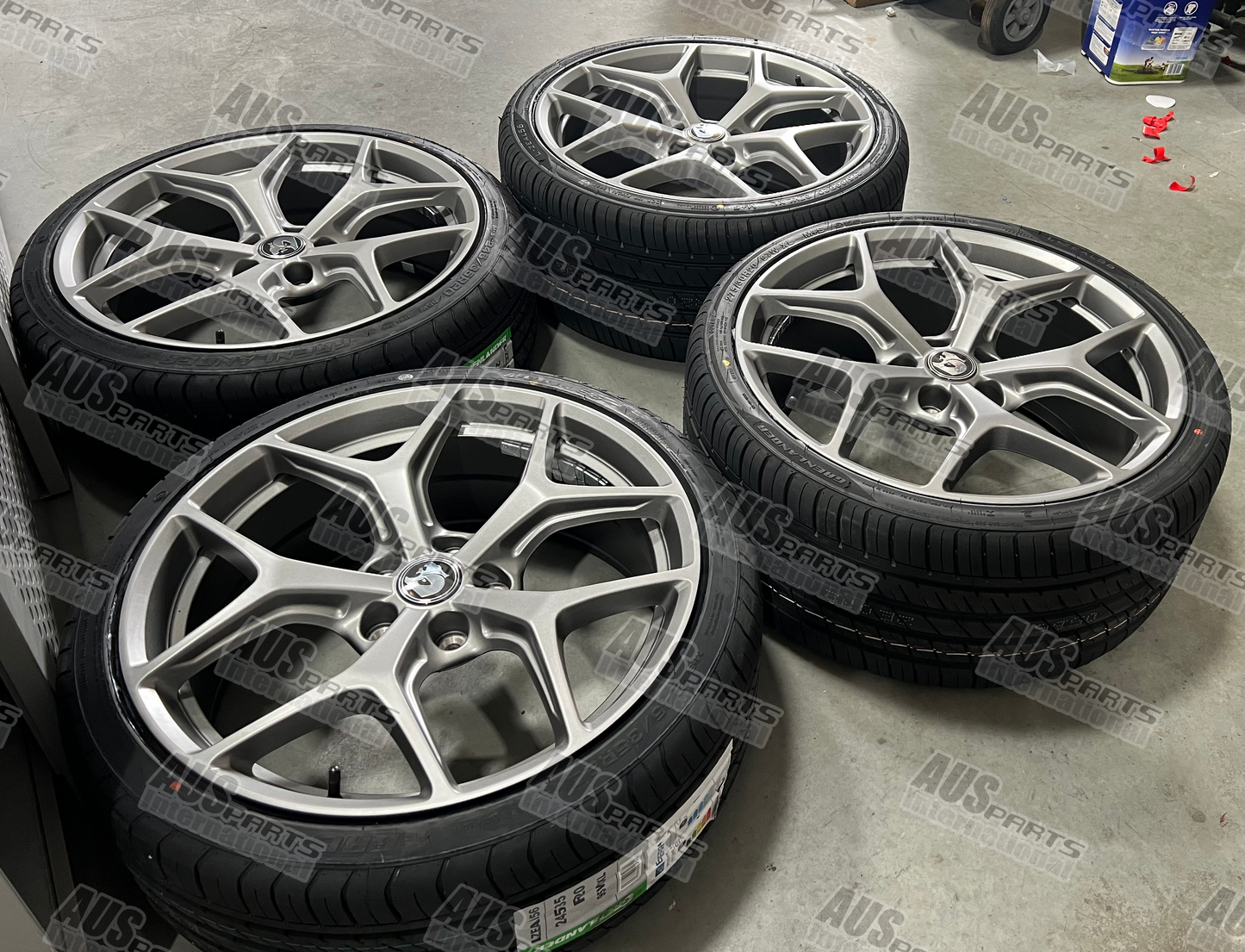 HSV GTSR Staggered 20" Wheel SET Shadow Chrome NEW