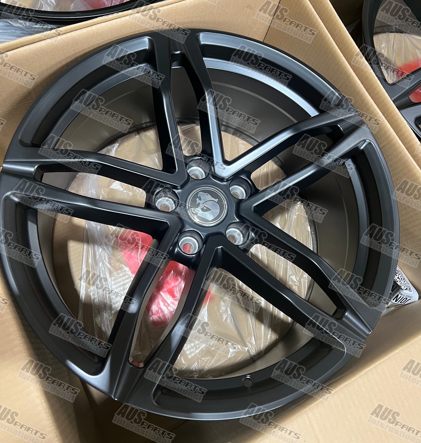 Rimfire 20" Staggered Wheel SET Gloss Black NEW