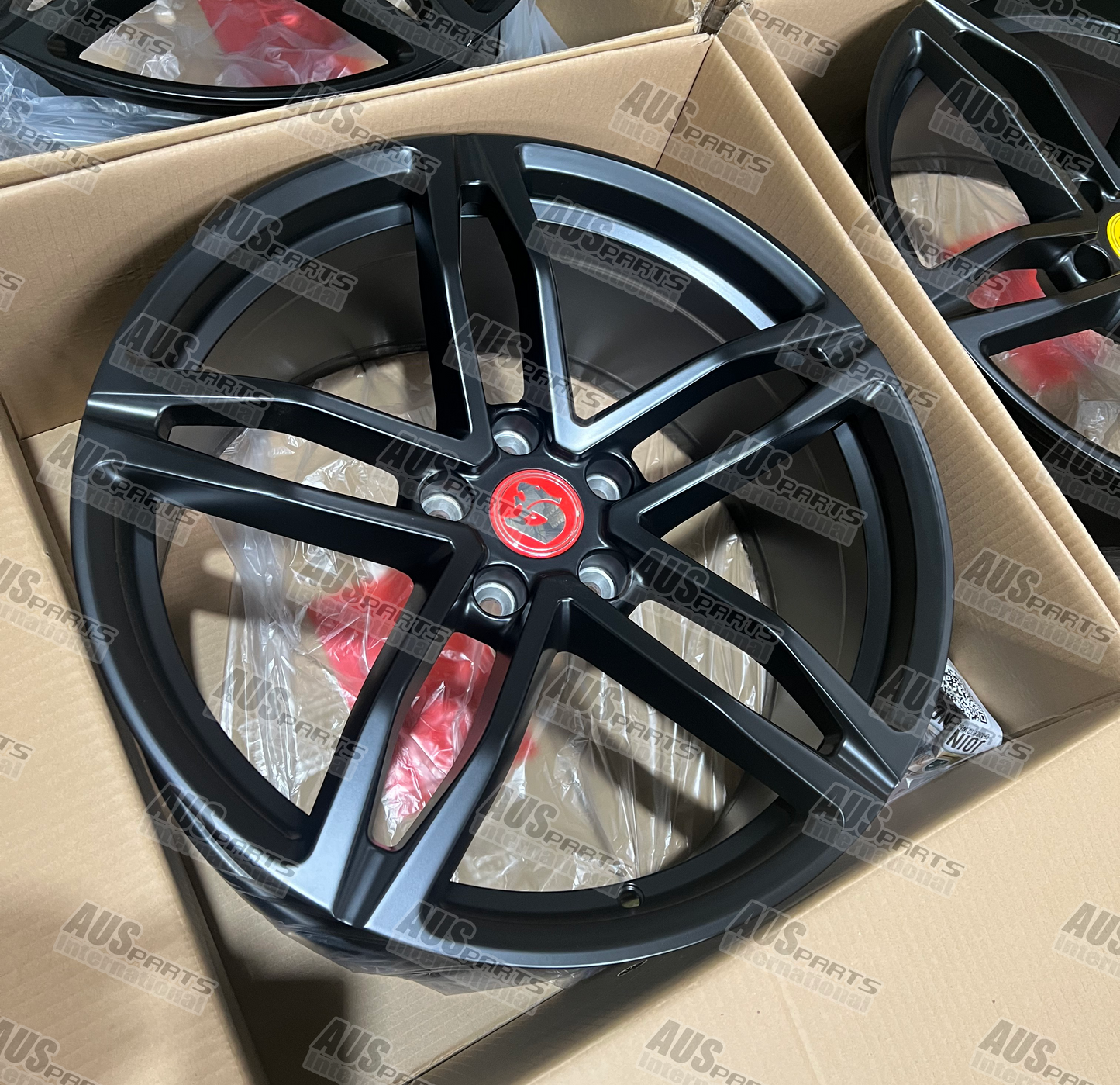 Rimfire 20" Staggered Wheel SET Gloss Black NEW