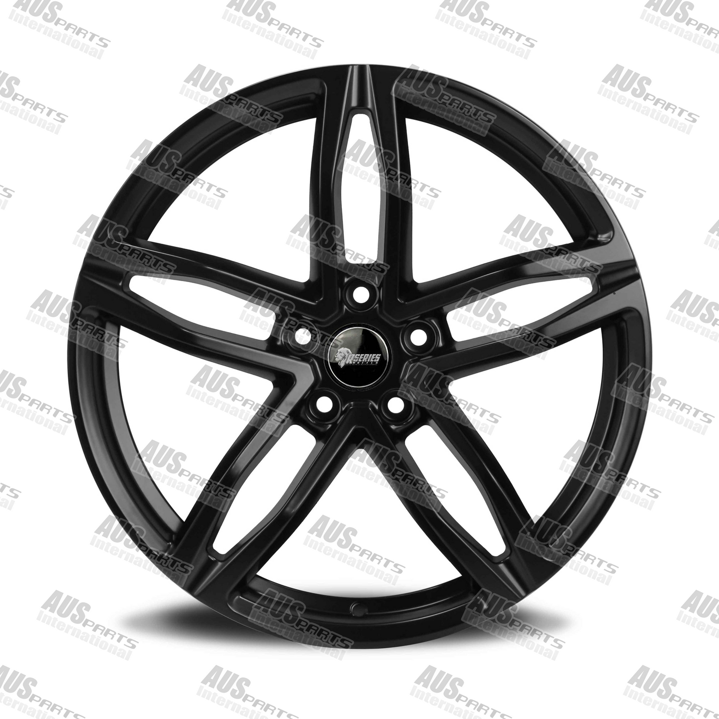 Rimfire 20" Staggered Wheel SET Gloss Black NEW