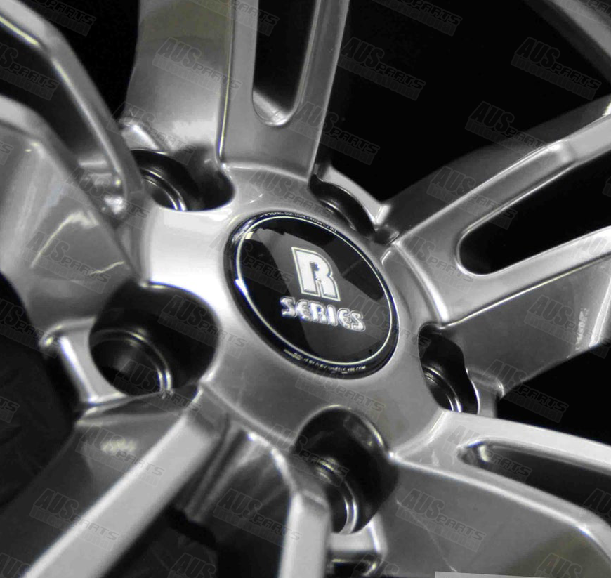 Rimfire 20" Staggered Wheel SET Gloss Black NEW