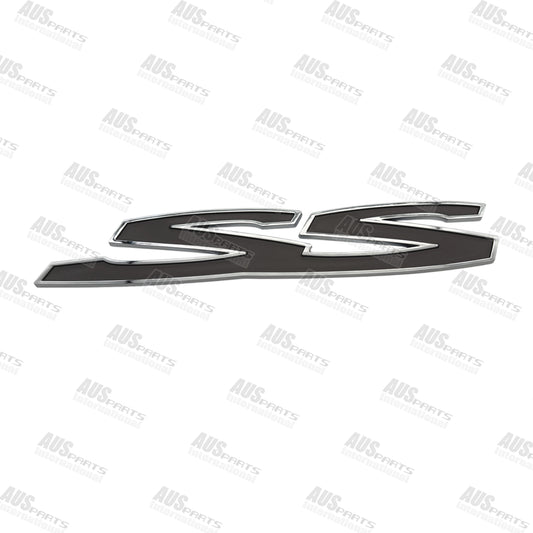Holden SS & SSV Badges Gunmetal & Chrome