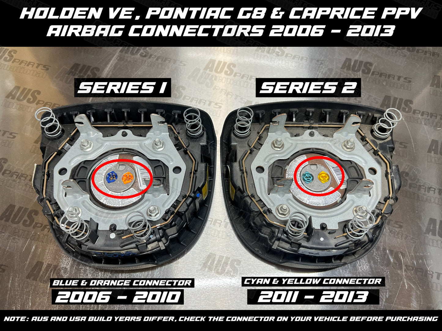 Holden Caprice horn-pad (VE, WM, G8) USED