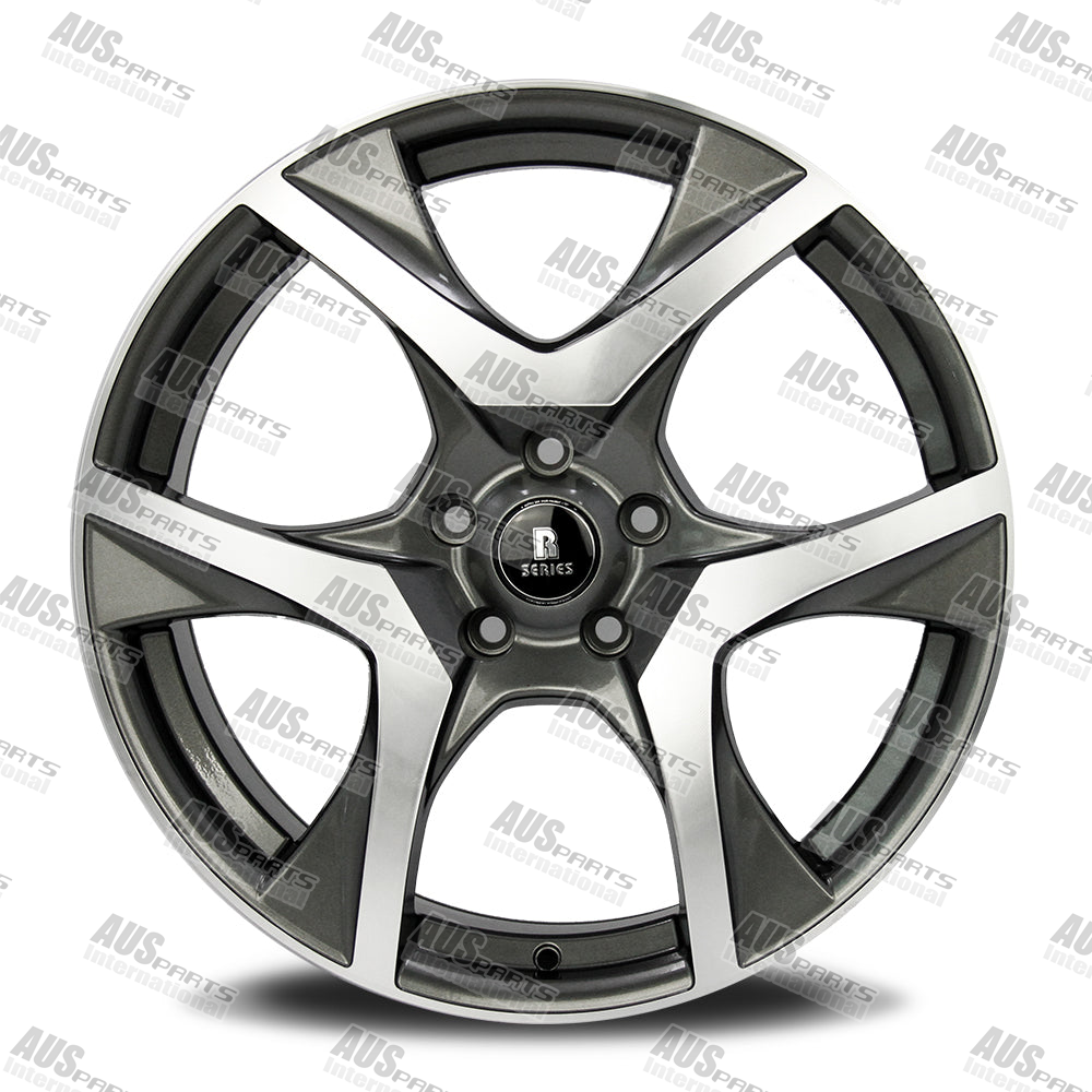 HSV R8 Staggered 20" Wheel SET Gunmetal Machined face NEW