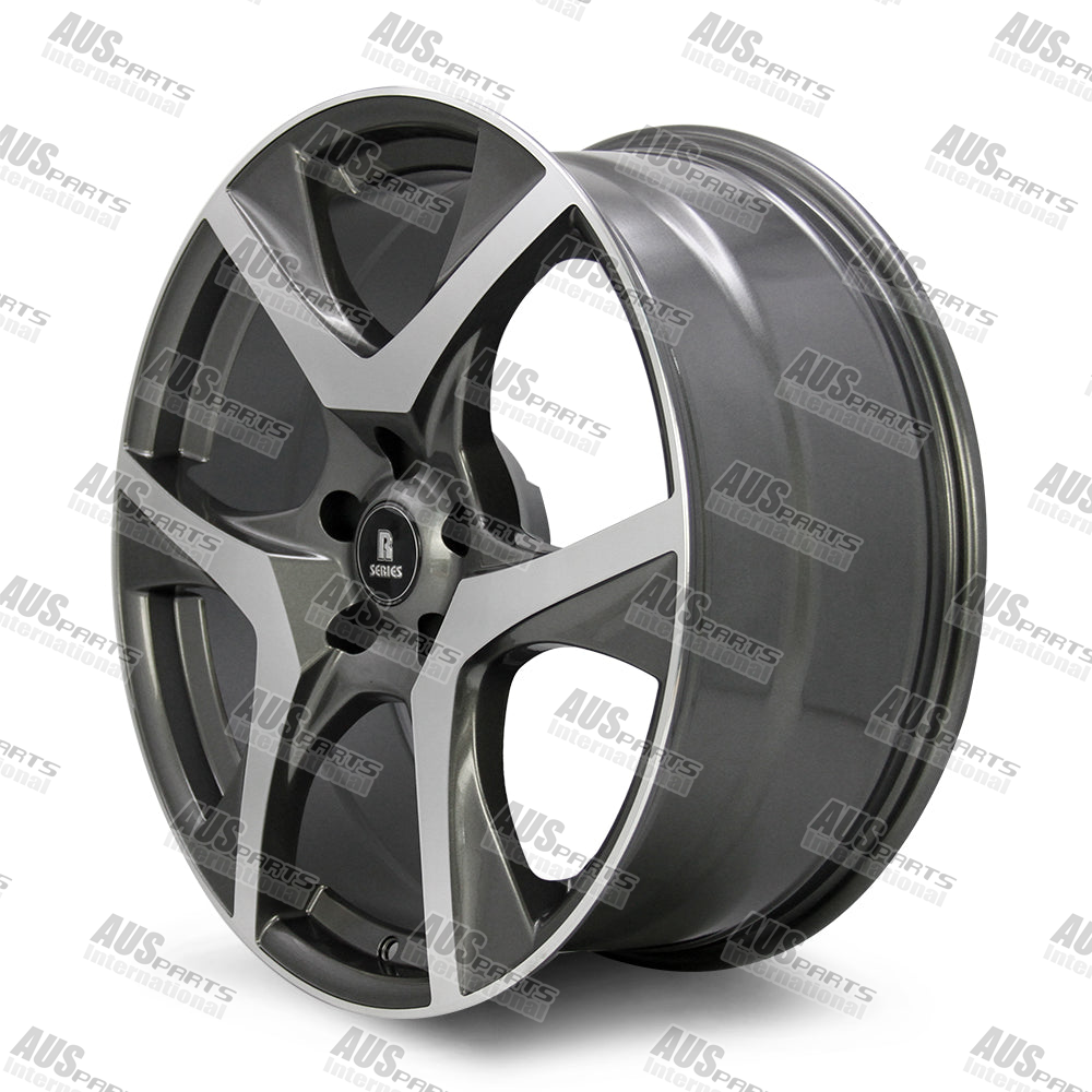 HSV R8 Staggered 20" Wheel SET Gunmetal Machined face NEW