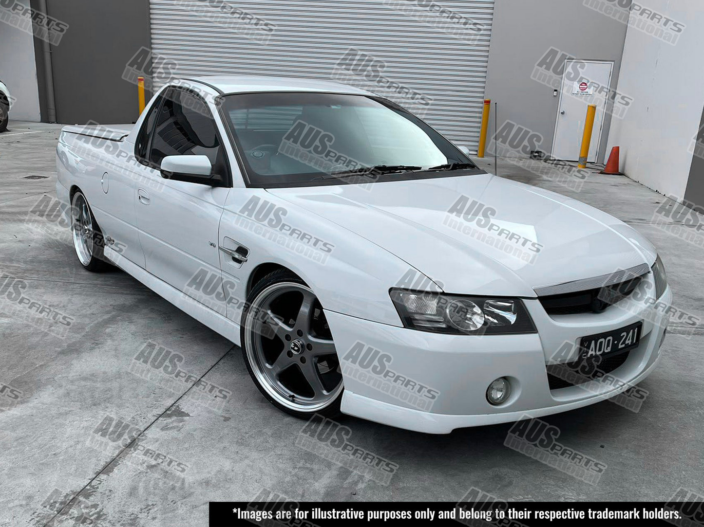 Walkinshaw 20" Staggered Wheel SET Gunmetal Machined lip NEW