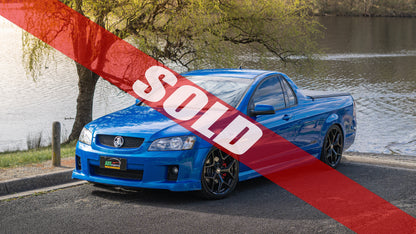 2010 Holden VE SS Ute VooDoo Blue