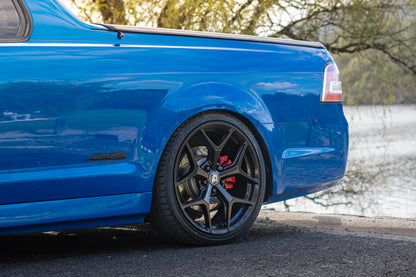 Holden SS & SSV Badges Gunmetal & Chrome