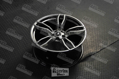 HSV Rapier Staggered 20" Wheel Set Shadow Chrome NEW