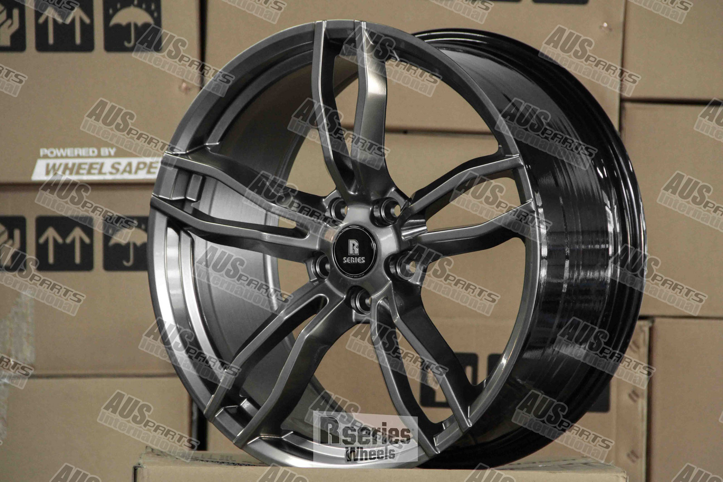 HSV Rapier Staggered 20" Wheel Set Shadow Chrome NEW