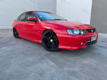 HSV Rapier Staggered 20" Wheel SET Gloss Black NEW