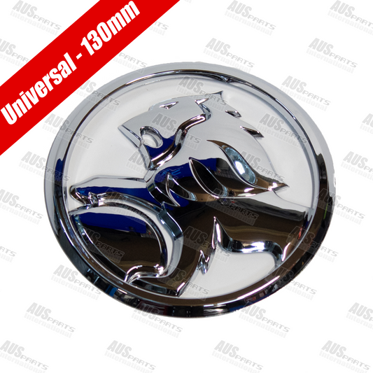 Holden badge chrome 130mm universal fitment