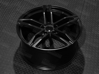 LS88 20" Staggered Wheel Set Gloss Black NEW