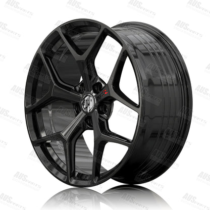 HSV GTSR Staggered 20" Wheels Gloss Black NEW