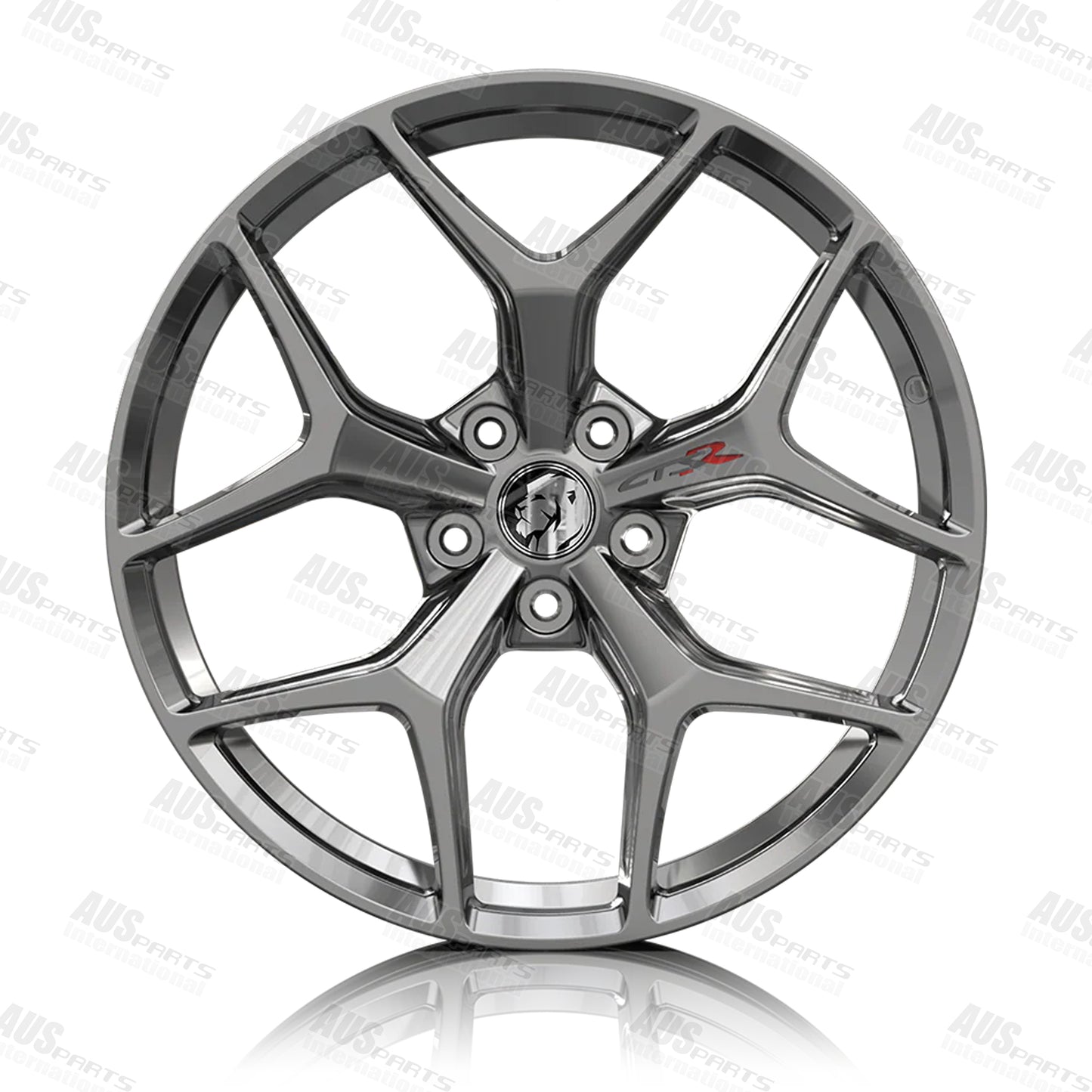 HSV GTSR Staggered 20" Wheels Hyper Black NEW