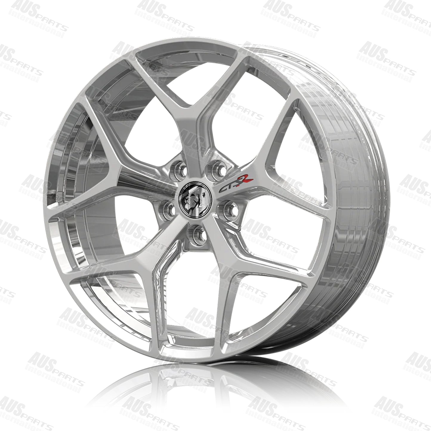HSV GTSR Staggered 20" Wheels Polished NEW