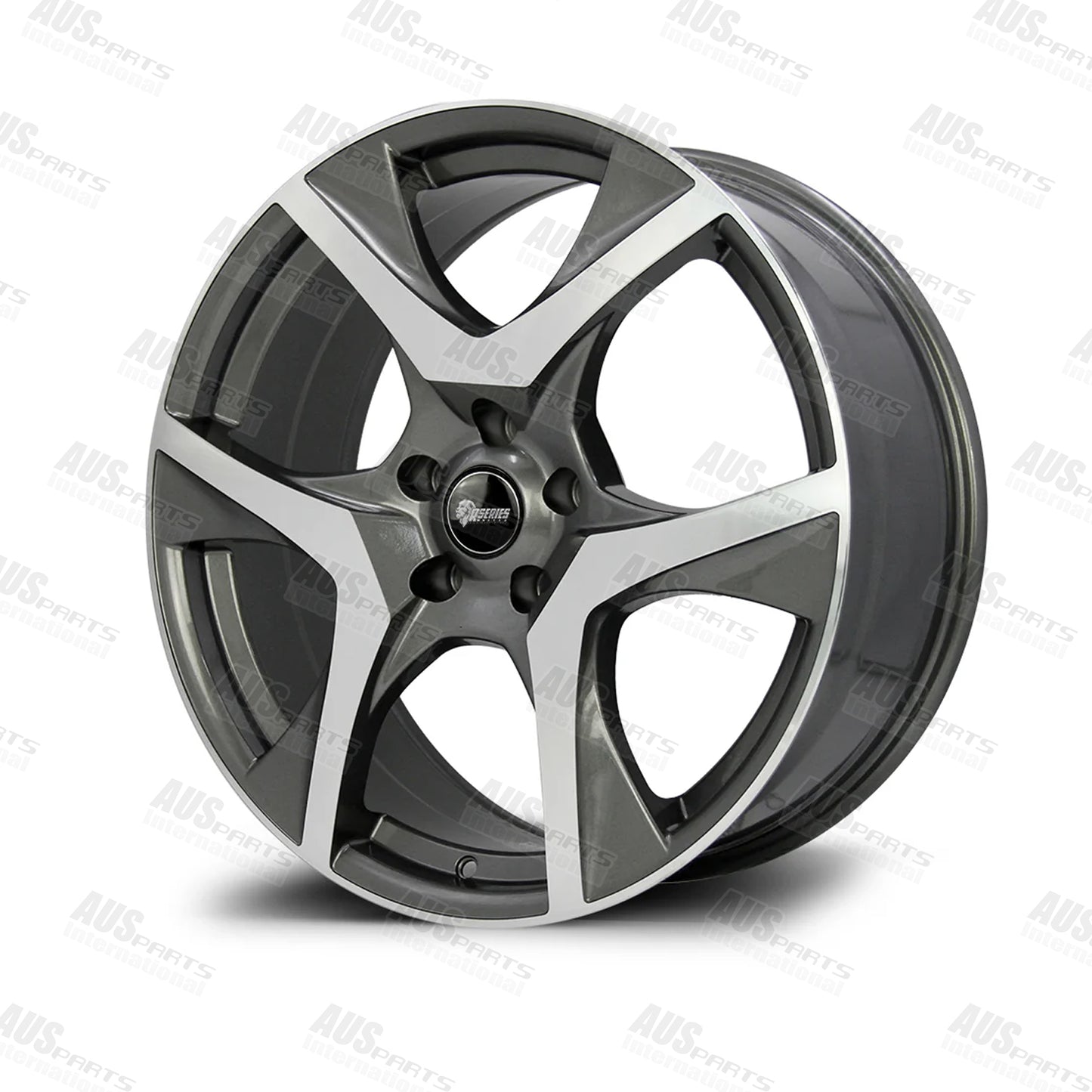 HSV R8 Staggered 20" Wheels Gunmetal Machined face NEW