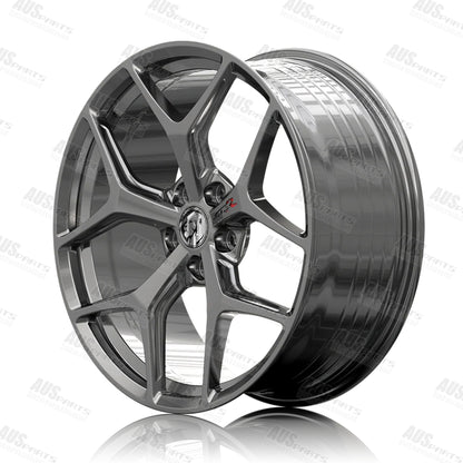 HSV GTSR Staggered 20" Wheels Hyper Black NEW